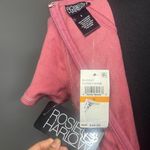 Rosie Harlow Faux Suede Fit &Flare Dress Womens Size Small Stretch Pink Belted Photo 5