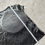 Old Navy NWT  Velvet Velour Shortsleeve Shirt Top Relaxed in Metal Residue Gray M Photo 11