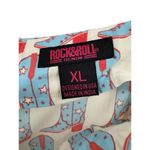 Rock & Roll Denim Ladies Boots Print West Desperado Boot Print Skort Top Set‎ XL Photo 5