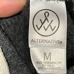 Alternative Women’s  Full Depth Performance Dark Gray Medium Short Sleeve Hoodie Photo 2