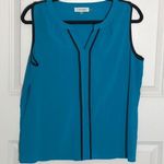 Calvin Klein  Havana Blue Tank Top Large Photo 0