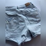 American Eagle Outfitters • Destroyed Cuffed Light Blue Mom Shorts Photo 80