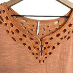 Free People 'Blue Luna' Embroidered Cutout Top Photo 2