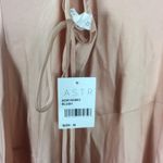 ASTR NWT The Label Pink Cowl Neck Satin Slip Midi Dress Size Medium Cocktail Photo 5