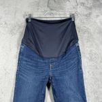 J.Crew Jeans Womens 4 26" Maternity Blue Skinny Dark Casual Whiskering Fading Photo 3