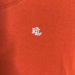 Ralph Lauren Vintage Y2K Lauren  Orange Cap Sleeve Baby Tee Size Medium Photo 5