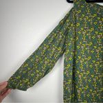 prAna Ivana Cold Shoulder Floral Blouse Sz M Photo 4