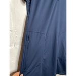 NEW G/Fore Contrast Collar Polo Dress S Twilight Tech Pique Womens Golf Size XS Blue Photo 3