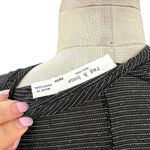 Rag and Bone Dawson Shimmer Mesh Tee Black Silver Metallic Short Sleeve Size XS Photo 8