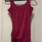 prAna  Yoga Tank Dark pink Size Medium Pull Tie at side hem Photo 0