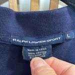 Ralph Lauren Sport Navy Polo Big Pony Short Slv Shirt Dress Preppy Tennis Prep L Photo 5