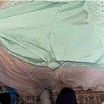 Mustard Seed Eyelet Green Romper Dress Photo 1