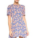 Tularosa Revolve Dress XS Iris Floral Fit Flare Spring Vacation Trip Party Vaca Photo 10