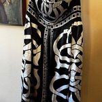 White House | Black Market WHBM Size 2 Black White Strapless Cocktail Dress Silk Photo 0