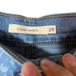 Levi’s Classic Mid Rise Sculpt Shorts Size 8 Blue Photo 5