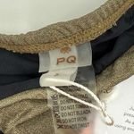 PQ SWIM PILYQ Bikini Bottoms SZ Small NWT Euphoria Adjustable Full Shimmer Swim Gold Photo 2