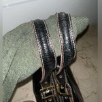 Tous Teddy Bear Charm Black
Leather Bling Clasp Handbag Purse
Gold metal lining Photo 7