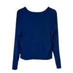 Torrid  Super Soft Tie-Front Cardigan Womens 1X Navy Blue Knit Lightweight Casual Photo 3