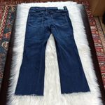 ZARA  Dark Wash High Rise Flare Jeans Photo 4