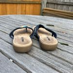 Minnetonka Leather Sandals denim western Thong‎ Size 8 Photo 5