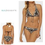 Bleu Rod Beattie New.  animal print bikini. 10-top/12-bottom. Retails $145 Photo 1