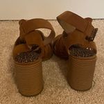 Universal Threads cognac block heels Photo 8