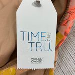Time & Tru women 3X 24W-26W high waist bikini fit w/foldover waistband Tropical print Photo 6