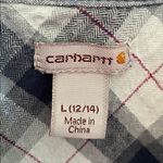 Carhartt  Womens Plaid Top Large Photo 4