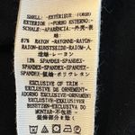 Free People  Medium Rock With It Off The Shoulder Top Black Embroidered BOHO Photo 6