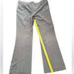 BCBGMAXAZRIA Gray Wide Leg Trousers Photo 3