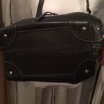 NWOT Kesslord Black Leather silver stud bucket bag Photo 5