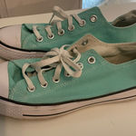 Converse  Womens 7.5 Mens 6 Mint Aqua Shoes Lace Up All Star Low Casual Skate Photo 0