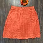 Hell Bunny Orange & Black Check Zora Skirt NWT | 2XL | Photo 8