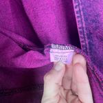 Sundance Vintage Women's Acid Wash Mid Length Denim Duster Jacket Purple Sz M Photo 4