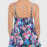 Swim Solutions Empire Waist Tummy Control Swimdress floral Swimsuit Size 8 NWT Photo 7