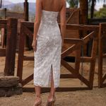 12th Tribe White Midi Dress Photo 5