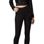 Monique Lhuillier ML Monique Lhullier Black Sequin Wrap Top XS Photo 2