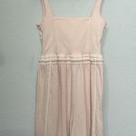 Free People NEW Inbound Jumpsuit Antique Blush Md Barrel Monochrome Athleisure Photo 6