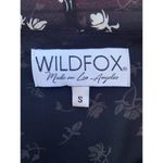 Wildfox Clean Black Fall Floral Mini Dress Photo 5