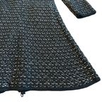 Armani Collezioni  Long-Length Cardigan Sweater Wool Blend Fringe Size 8 Women's Photo 8