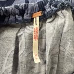 Free People  mini dress floral cutout back smocked pleated spring summer boho XS Photo 5