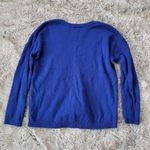 Adam Levine Gnarly Knit Varsity Sweater Blue Size XL Photo 5