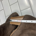 Gap Chunky Heel Ankle Suede Boot Taupe Photo 3