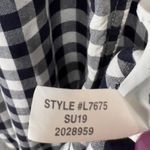 J Crew Midi Wrap Dress Womens XXS Blue White Gingham Viscose Classic Cottagecore Photo 12