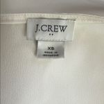 J.Crew H. Crew Off White Draped Sleeveless Top sz XS/S Photo 4