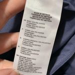 Adidas  Womens Crop Capri Pants Athletic Sporty Yoga Blue Steel Gray Small Photo 11