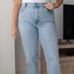 Wild Fable  medium wash blue straight leg mom jeans Photo 0