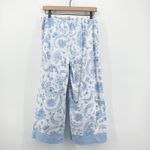 Flora Nikrooz FN by Women's Pajama Set Blue Paisley Print Top Pants Large Photo 7
