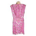 Ramy Brook NWT  Reina Ruched Metallic Jacquard Mini Dress Size 6 Photo 8