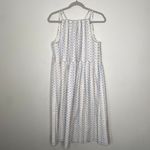 Loft Spaghetti Strap Swiss Dot MIDI Dress Photo 5